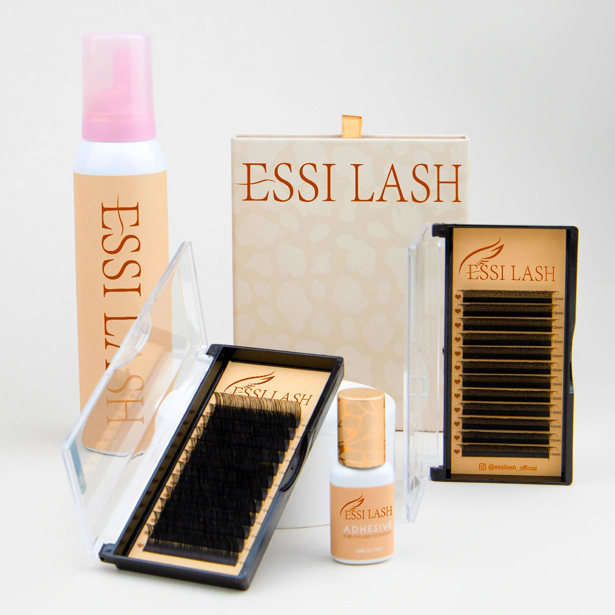 ESSI LASH professional kits for Cat Eyelash Extensions
