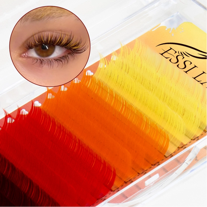 Anime character eyelash extensions