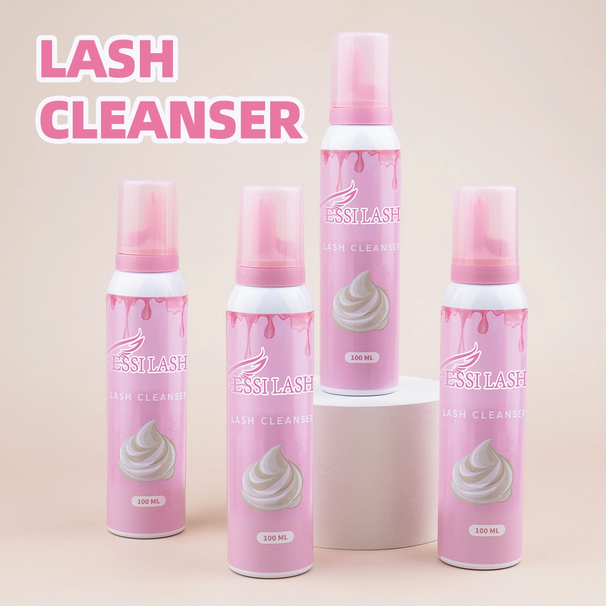 Foam Cleanser, Lashes Shampoo, Eyelash Extension Cleanser