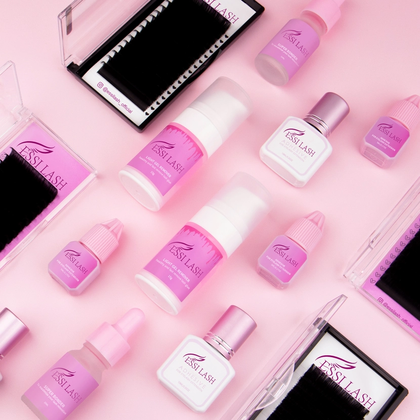 very wide serious of packaging of lashes supplies