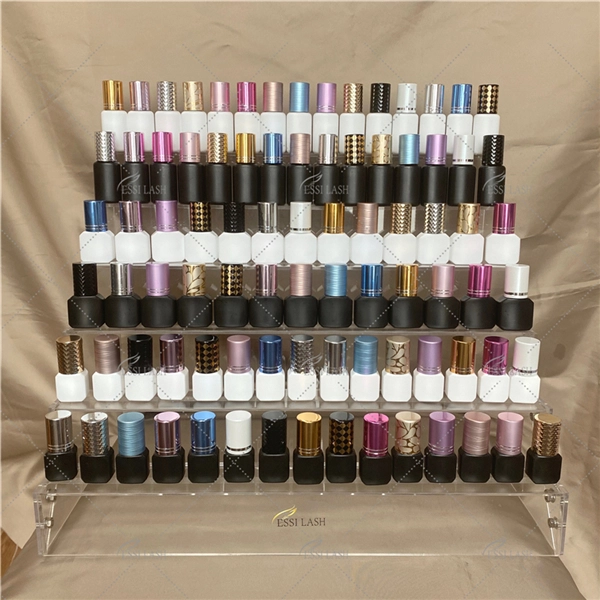 Eyelash glue adhesive for professional lash extensions with low fumes