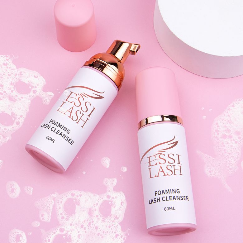 ESSILASH is professional eyelash supply manufacturer. We supply premium lash shampoo including foam & cream types, mild non-irritating formula for lash extensions. Custom private label & logo printing service available for wholesale orders.
