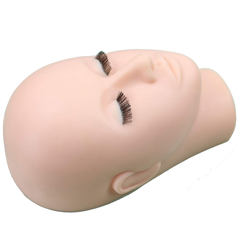Eyelash Extension Practice Trainging Mannequin Head