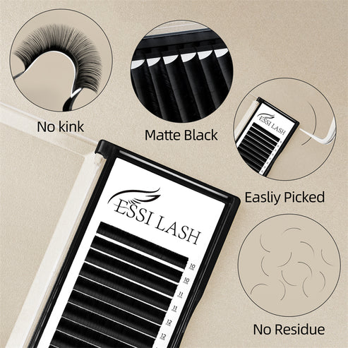 0.18 Premium Eyelash Extension, Classic Lashes, ESSI LASH