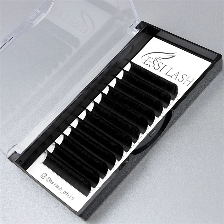 Velvet Lashes 0.05 Super Dark Matte Black Volume Eyelash Extensions