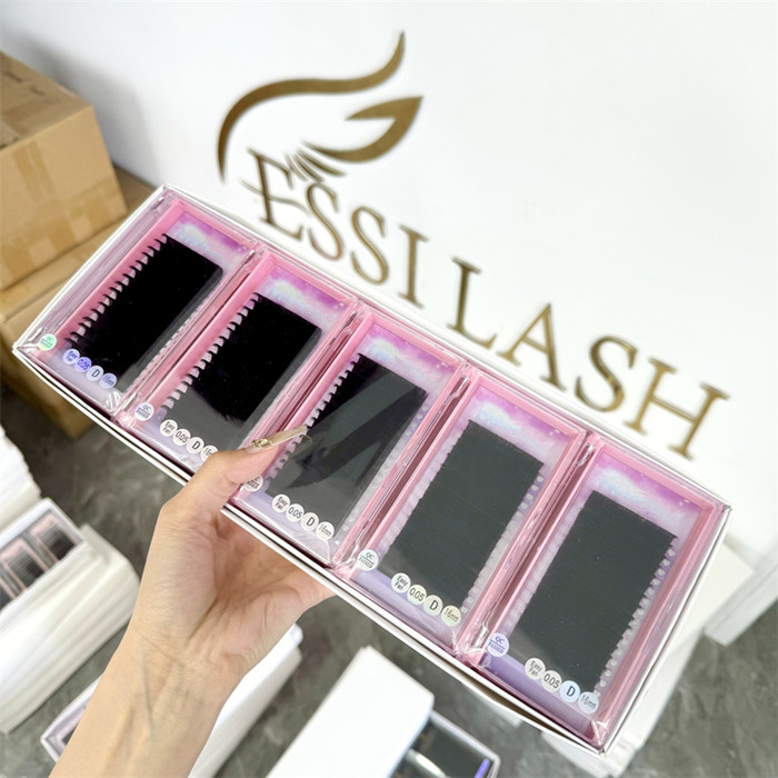 Professional Eyelash Extensions Manufacturer Custom Your Own Logo Cashmere Mink Lash Trays