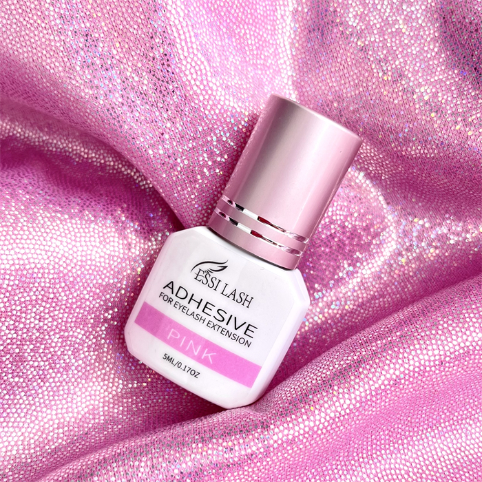 Custom Pink/Purple Color Liquid Eyelash Glue Any Color Can be Customized