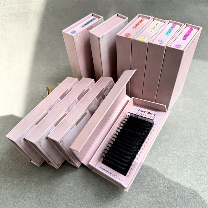 Customized Cardboard Box Packaging Cashmere Mink Eyelash Extensions Your Own Logo