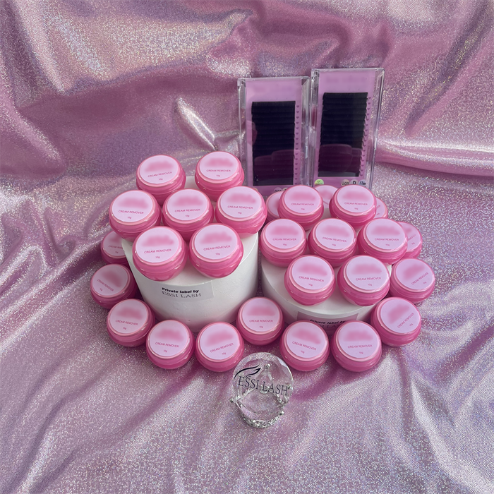 Customized Private Labels for Cream Remover Unscented Glue Remover for Eyelash Extensions