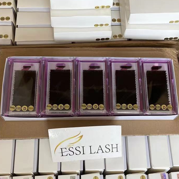 ESSI LASH Professional OEM ODM Manufacturer Good Quality Eyelash Extensions with Private Labels