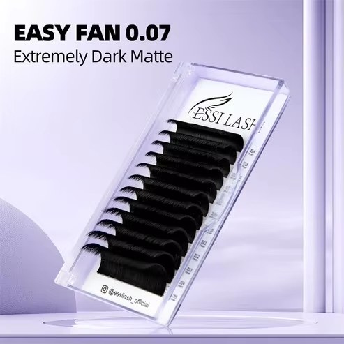 0.07 Corea Easy Fan Pests, pestañas florecientes, Essi Lash