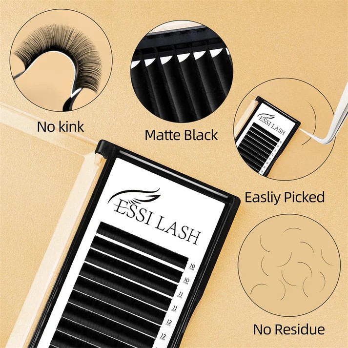 0.10 Premium Eyelash Extension, Classic Lashes, ESSI LASH
